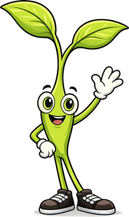 Sprout, a Seedly character